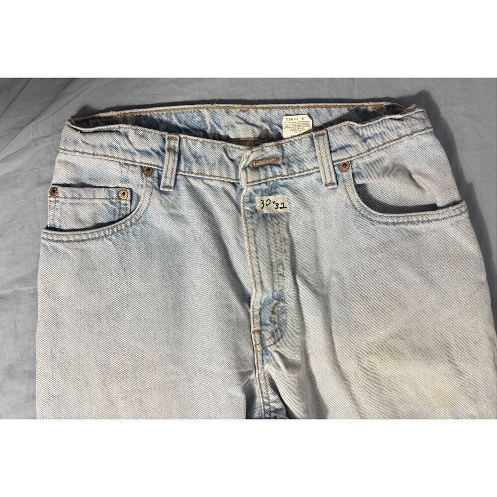 Vintage 90s Levis 560 Jeans Mens 30x32 Made In USA Loose Fit Tapered Distressed